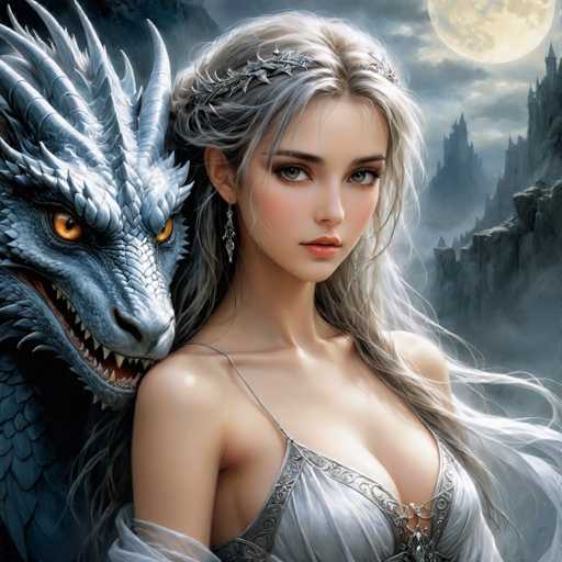 Princess and her faithful dragon