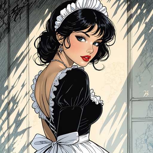 Seductive maid