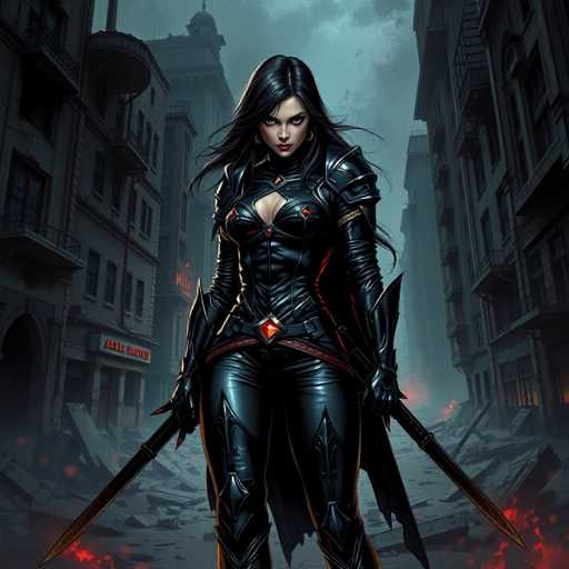 Dark fantasy heroines