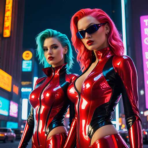 Cyberpunk girls
