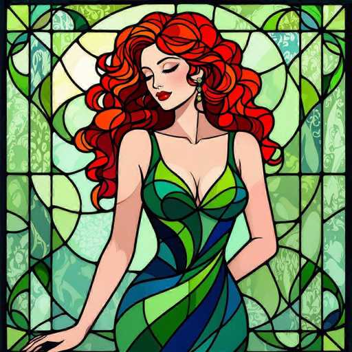 Stained glass girls