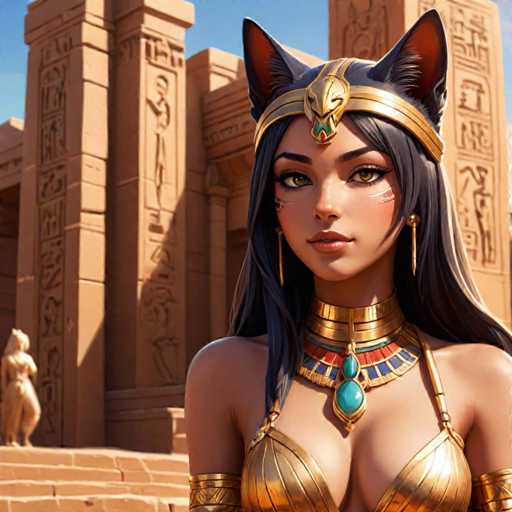 Bastet the cat goddess