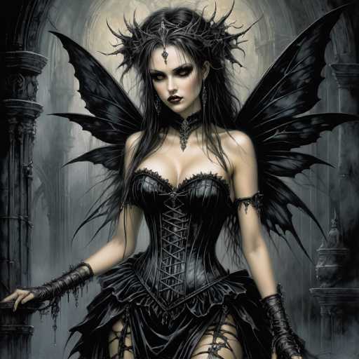 Gothic fairy queen