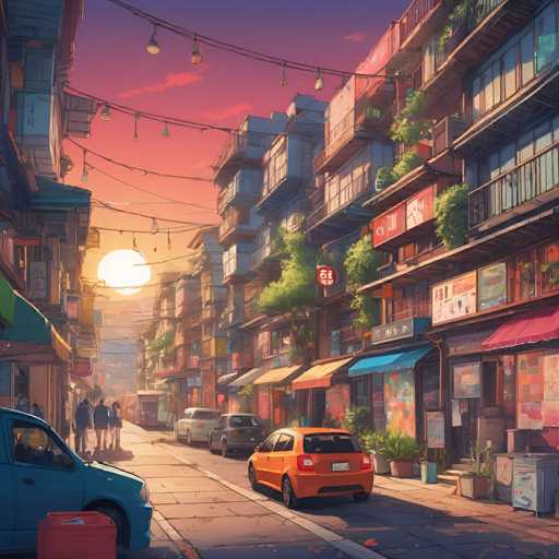 Landscape anime images