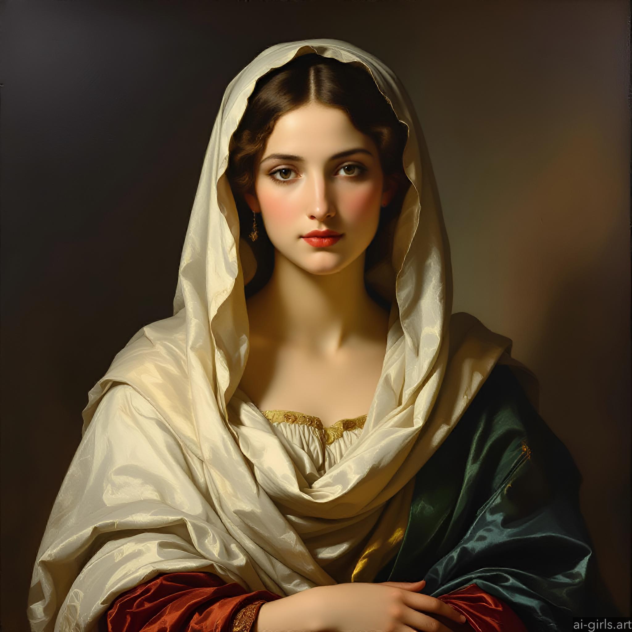 Sfumato oil paintings