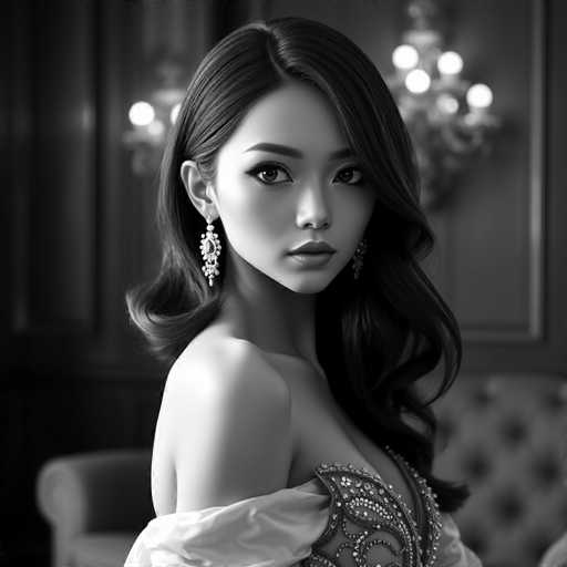 Black and white portraits