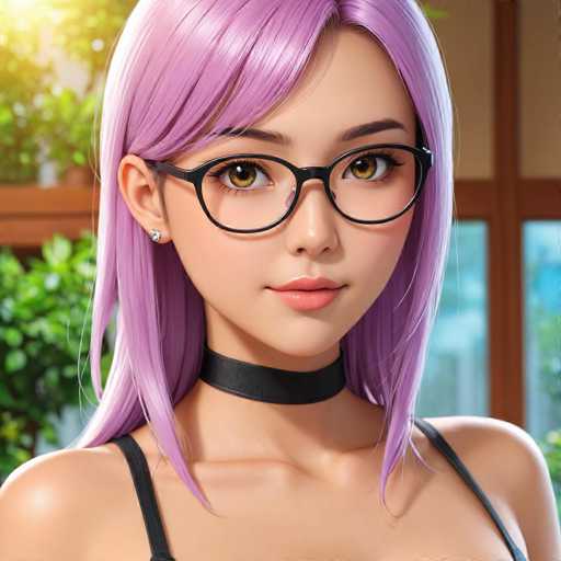 Girls wearing glasses