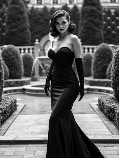 Vintage glamour photography